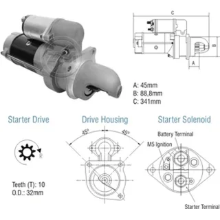ARRANQUE CUMMINS/ KOTAMATSU 24V