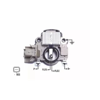 REGULADOR DE VOLTAJE 12V. PEUGEOT 206- 207- 307- PARTNER (IMPORTADO)