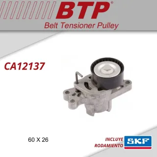 TENSOR POLY V PEUGEOT 206-207 MOTOR 1.4 TU3JP 2001-2013 / MOTOR 1.6 16V OEM: VKM33101 MEDIDAS: 60X26