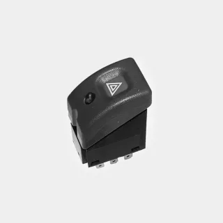 LLAVE TECLA BALIZA GRIS C/LUZ ALARMA- CHEVROLET CORSA 2000> (8T)