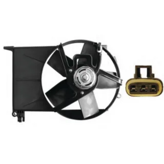 ELECTROVENTILADOR CHEVROLET CORSA : 1.7 DIESEL 98'- 05'   CON ENC.  - FLUJO: ASPIRANTE -  SENTIDO GIRO: HORARIO - EXT: 302 - POTENCIA: 48 /66 W - COD 