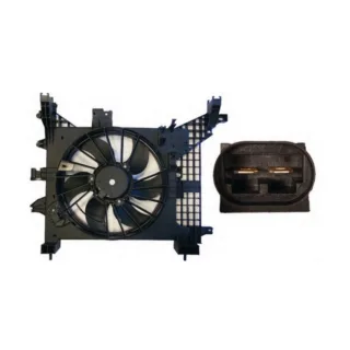 ELECTROVENTILADOR RENAULT: DUSTER 1.6 >11' ; 2.0 >11'   CON ENC.  - FLUJO: ASPIRANTE -  SENTIDO GIRO: HORARIO - EXT: 383 - POTENCIA: 222 W - COD HELIC