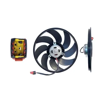 ELECTROVENTILADOR PEUGEOT: 206 C/A.A. 1.6 99 -09   -- 207: CC 1.6 NAFTA >08   - COMPACT: 1.4 NAFTA >08   ; 1.6 NAFTA >08   ; 1.9 DIESEL 08 -12   ; 2.0