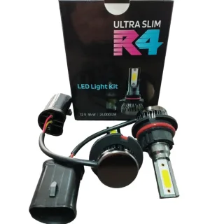 CREE LED 9007 R4 ULTRA SLIM, SIN COOLER, CON DISIPADOR 24.000 LM