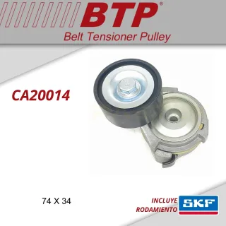 TENSOR POLY-V MERCEDES BENZ 1938 / 2638 OM 457 712 / 715 / 914 OM 906 ACTROS OM 906 - ATEGO OM 904/906 - UNIMOG OM 904 OEM 9062001770 9062002070 90620