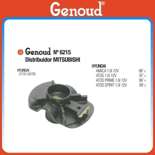 ROTOR HYUNDAI AMICA-ATOS PRIME/SPIRIT- DIST.MITSUBISHI