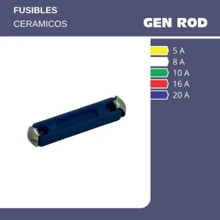 FUSIBLE CERAM. 25 X 20 A. AZUL