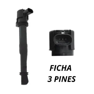 BOBINA IGNICION FIAT SIENA-PALIO-STILO 1.6-1.8 16V (1SALIDA)