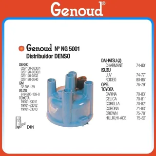 TAPA DISTRIBUIDOR TOYOTA/CELICA/CORONA/CARINA-HILUX  DENSO