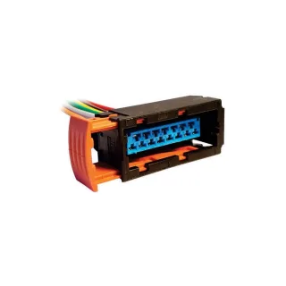 FICHA 15 VIAS RELAY INYECCION MULTIFUNCION FIAT PEUGEOT RELAY MARRON-NEGRO-BLANCO-VERDE (5) (IMPORTADO)