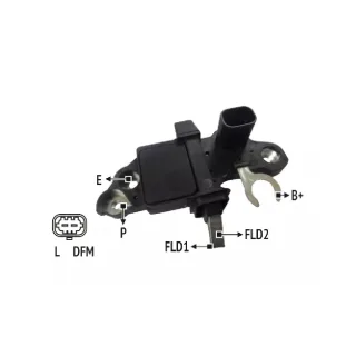 REGULADOR DE VOLTAJE BOSCH CHEVROLET SILVERADO 1500 2500 12V EQUIVALENCIAS F00M144191  F00M145314   F00M145328  F00M145696  F00M485279(IMPORTADO)