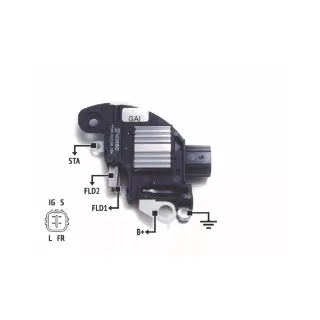 REGULADOR DE VOLTAJE 12V. M.MARELLI- TOYOTA COROLLA 1.8 (IMPORTADO)
