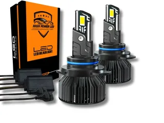 JUEGO LAMPARAS LED 9006 65W 65000LM CON COOLER (USO OFF ROAD) (9006)