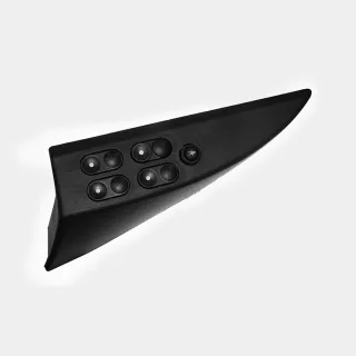 LLAVE TECLA ALZA CHEVROLET CORSA CLASSIC CRISTAL CUADRUPLE CON TRABA VIDRIOS TRASERO ILUMINADA OEM 93280684