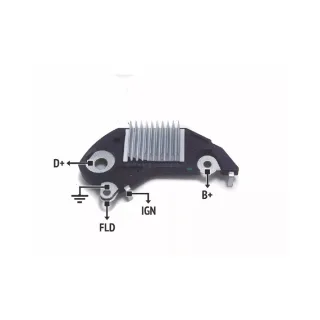 REGULADOR DE VOLTAJE DELCO REMY 009701  (IMPORTADO)