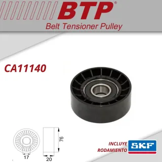 TENSOR POLY V RENAULT KANGOO 1.4 OEM: 7700869684 MEDIDAS: 76X20 INT: 17