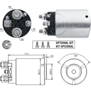 SOLENOIDE DELCO REMY CHEV.LUMINA-ISUZU-GMC
