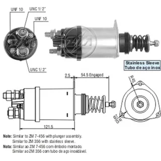 SOLENOIDE ARRANQUE DELCO 42 MT SERIE DD