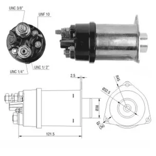 SOLENOIDE DELCO REMY 12V MOTOR 37MT