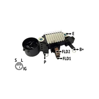 REGULADOR DE VOLTAJE HITACHI ISUZU 12V (IMPORTADO)