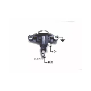 REGULADOR DE VOLTAJE ISKRA- DEUTZ/VOLVO/NEW HOLLAND TRACTOR (IMPORTADO)