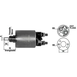SOLENOIDE HITACHI 12V ISUZU