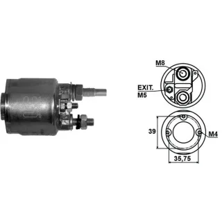 SOLENOIDE VALEO 12V RENAULT/ PEUGEOT/ CITROEN