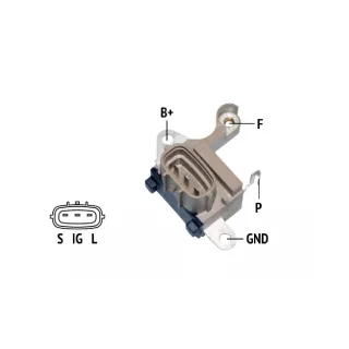 REGULADOR DE VOLTAJE 12V NIPPONDENSO JOHN DEERE (IMPORTADO)