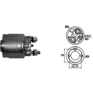 SOLENOIDE VALEO 12V PEUGEOT 405 D/ SUZUKI FUN