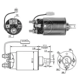 SOLENOIDE MAZDA 323 1.3-1.5