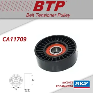 TENSOR POLY V CHEVROLET ASTRA DIESEL OEM: 9180809 90502421 F-231127.1 MEDIDAS: 90X24.5 INT: 17