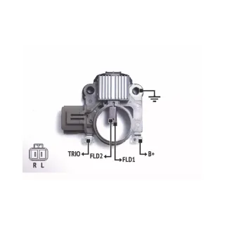 REGULADOR DE VOLTAJE 24V.- MITSUBISHI FUSO CANTER (IMPORTADO)