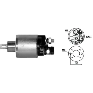 SOLENOIDE INDIEL 12V POINTER MOTOR AUDI 1.6/1.8/2.0-POLO/ESC