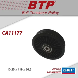TENSOR POLY V RENAULT MASTER II 2.5 DCI MOTOR G9U OEM: 7701208788 F-233412  MEDIDAS: 119X26,3 INT:10.25