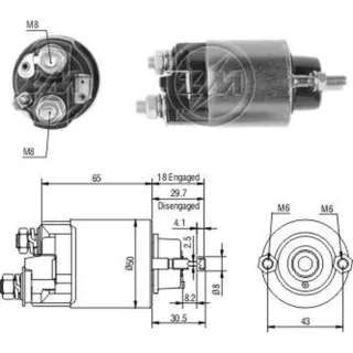 SOLENOIDE NIPPONDENSO 12V SUZUKI
