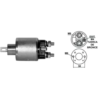 SOLENOIDE INDIEL 12V GOL-SENDA-SAVEIRO 1.6 D