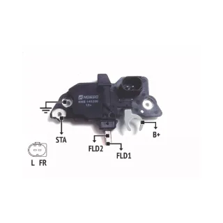 REGULADOR DE VOLTAJE 12V.-HONDA ACCORD-CIVIC-FIT (IMPORTADO)