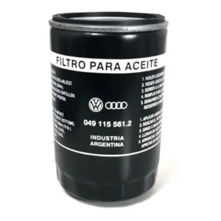 FILTRO ACEITE VW GOL- GOL COUNTRY- SAVEIRO- POINTER- QUANTUM 1.6 1.8 2.0- POLO 1.6D MOT. AUDI AP / FORD GALAXY- ESCORT- ORION MOT. AUDI AP