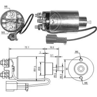SOLENOIDE MITSUBISHI 12V NISSAN SENTRA