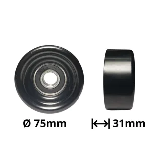 TENSOR POLY V VOLKSWAGEN GOL AB9 POLEA LISA FORD RANGER EQUIVALENCIAS: CA11205 VKM37726 377260299 G5/2-026 ZEN 12784 MEDIDAS 75X31X17