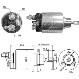 SOLENOIDE BOSCH 12V FIAT DUCATO 2.8/ IVECO DAILY