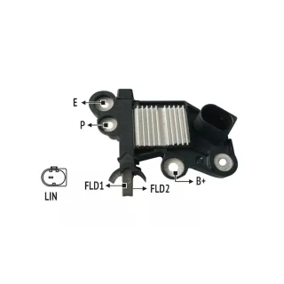 REGULADOR DE VOLTAJE BOSCH MERCEDES-BENS CLA GLA 200 12V (IMPORTADO)