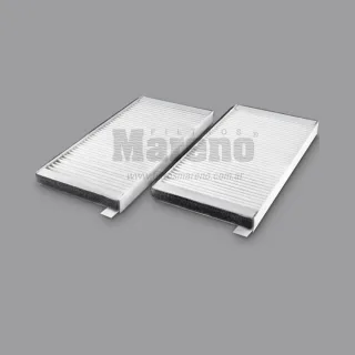 FILTRO HABITACULO ISUZU GRAND VITTARA (INCLUYE 2 UNIDADES) L:210 A:109 H:18 TH933  MANN:CU22002-2 WEGA:AKX1970