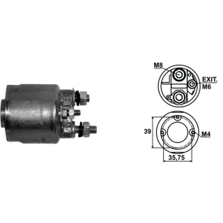SOLENOIDE VALEO 12V GM-CHEVROLET CORSA 12V.