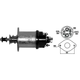 SOLENOIDE INDIEL 12V FRONTAL FALCON 4 CIL.D/82-OPEL CHEV