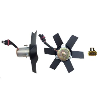 ELECTROVENTILADOR CHEVROLET CORSA : 1.7 DIESEL 98 -05  FLUJO: ASPIRANTE - SENTIDO GIRO: HORARIO -  EXT: 295 - POTENCIA: 48/66 W