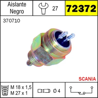 BULBO MARCHA ATRAS SCANIA - 113 - INT. TRANFERENCIA - OEM370710