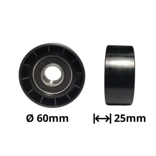 TENSOR POLY V RENAULT CLIO KANGOO K4M K7M 60X25X17 OEM 7700102931/ / 8200104754 CA11162 / 7700102872 / VKM36031 MEDIDAS 60X25X17
