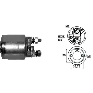 SOLENOIDE VALEO 12V RENAULT MEGANE/PEUGEOT/CITROEN