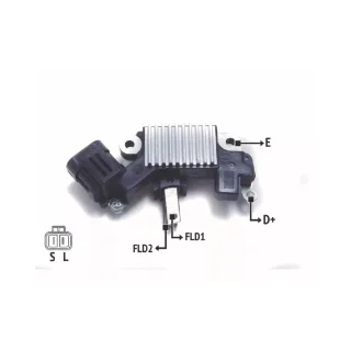 REGULADOR DE VOLTAJE 12V HYUNDAI H1 ELANTRA 37370-27011 EQUIVALENCIAS 	 37370-27011(IMPORTADO)